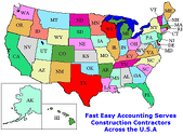 Outsourced Construction Accounting Services For Contractors All Across The U.S.A. By Fast Easy Accounting 206-361-3950